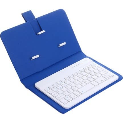 Wired Keyboard Flip Holster Case For Android Mobile Phone 4.8-6.0"
