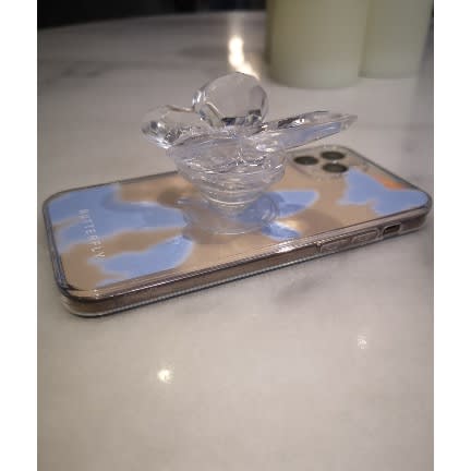 Butterfly Popsocket Phone Case For Iphone 11