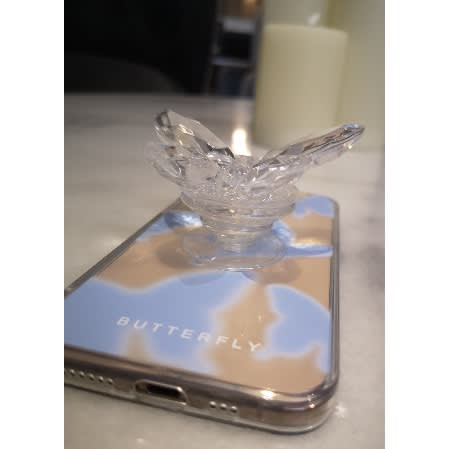 Butterfly Popsocket Phone Case For Iphone 11