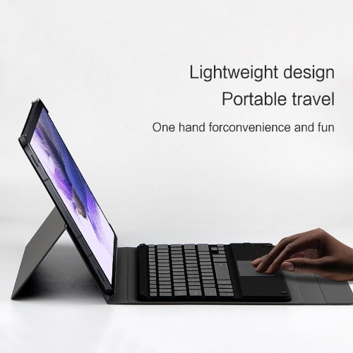 Smart Keyboard Case For Samsung Galaxy Tab S7 Fe 2021 Sm-t730 T736 T735 - 12.4"