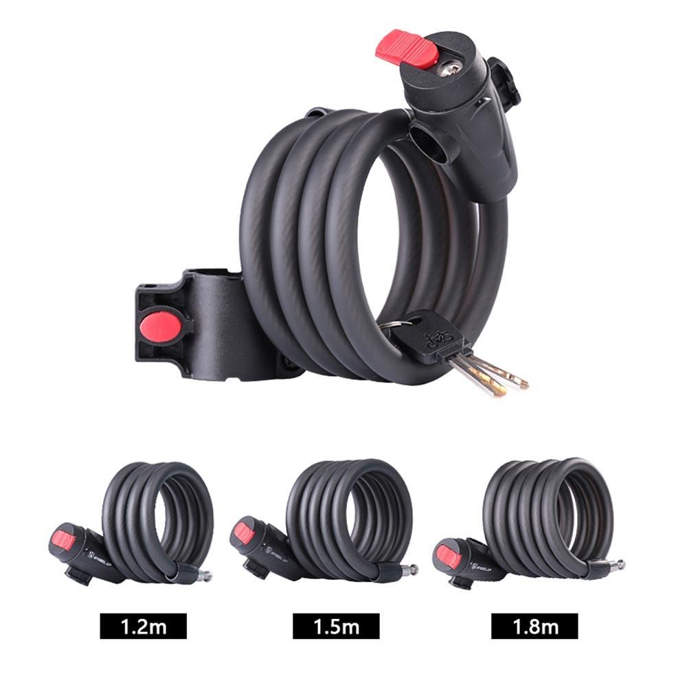 Bicycle Cable Lock Versatile Heavy Duty Anti-theft Security Cable Lock for MTB Electrical Motorbike