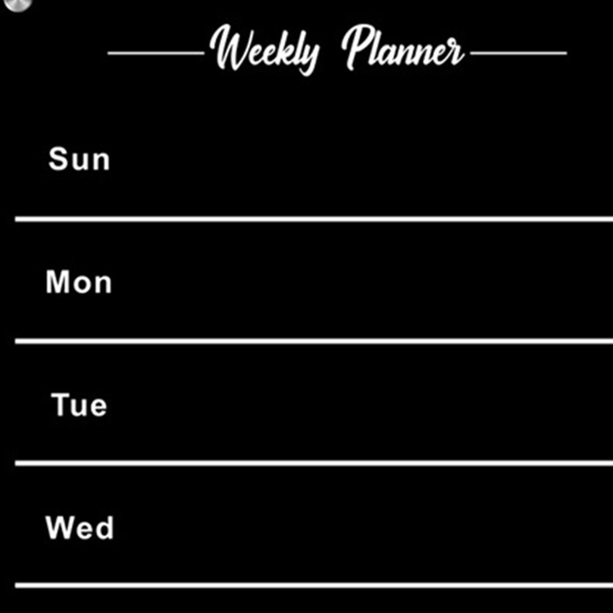 Fridge Calendar Versaplanner Magnetic Monthly Calendar Kit Sleek