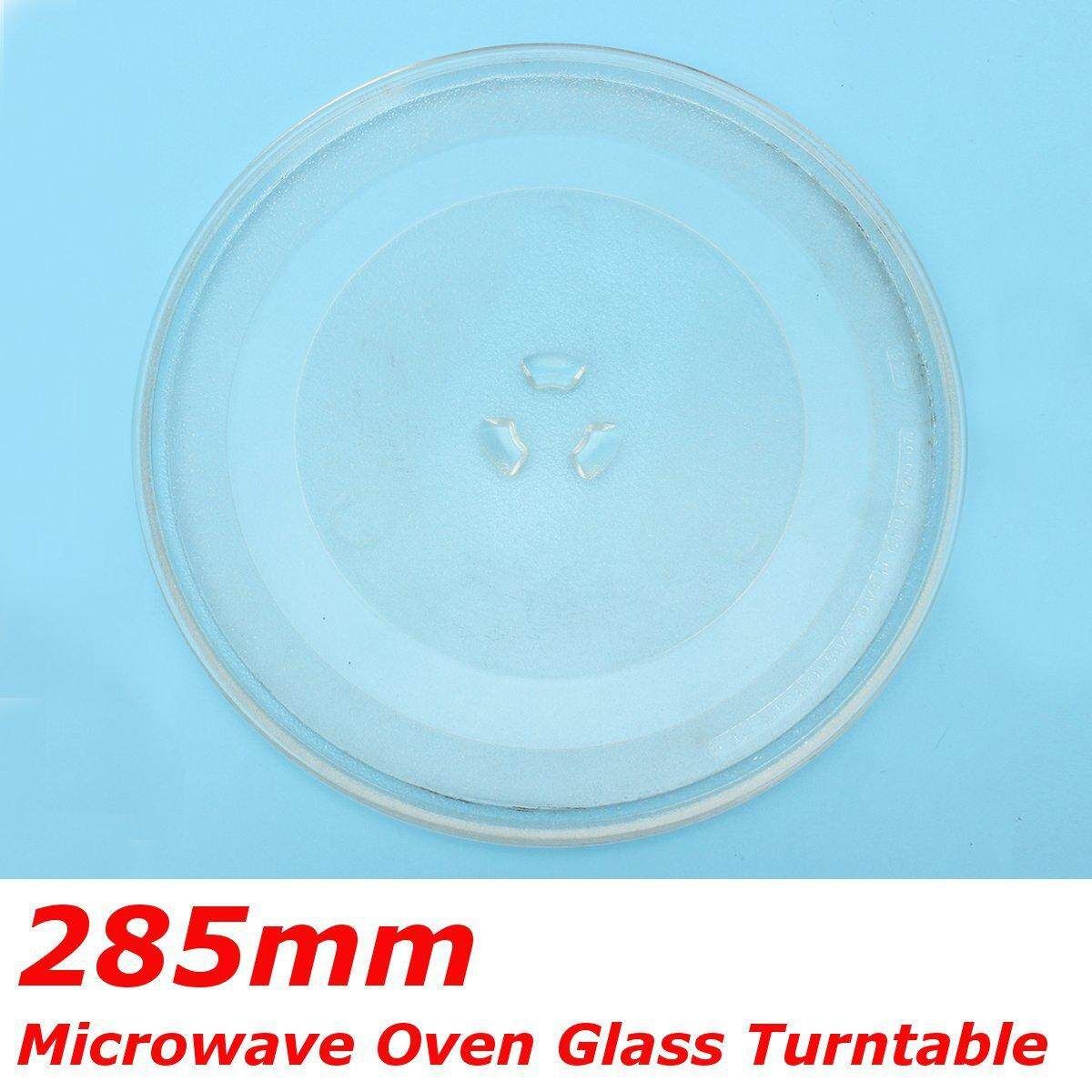 1Pc Clear Microwave Oven Turntable Glass Tray Glass Plate Accessories Dia:28.5cm