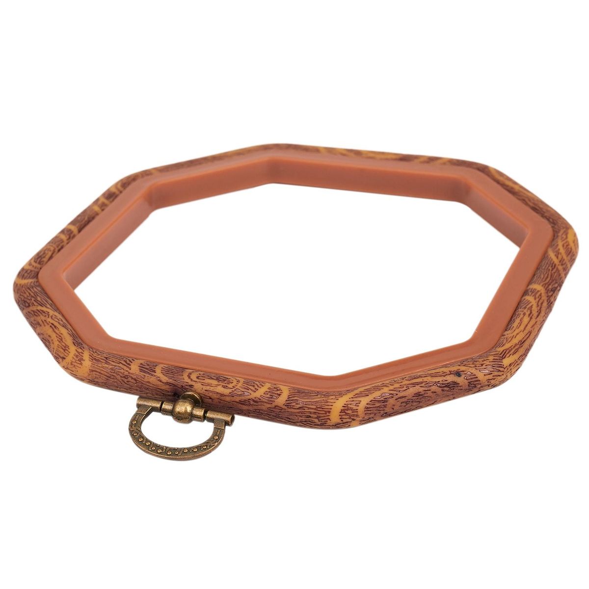 Practical Cross Stitch Machine Bamboo Frame Embroidery Hoop Ring Hand DIY Needlecraft Household Sewing Tool Octagon