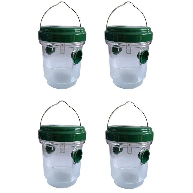 Bee Trap for Outdoors Solar Powered with LED Light,Hanging
