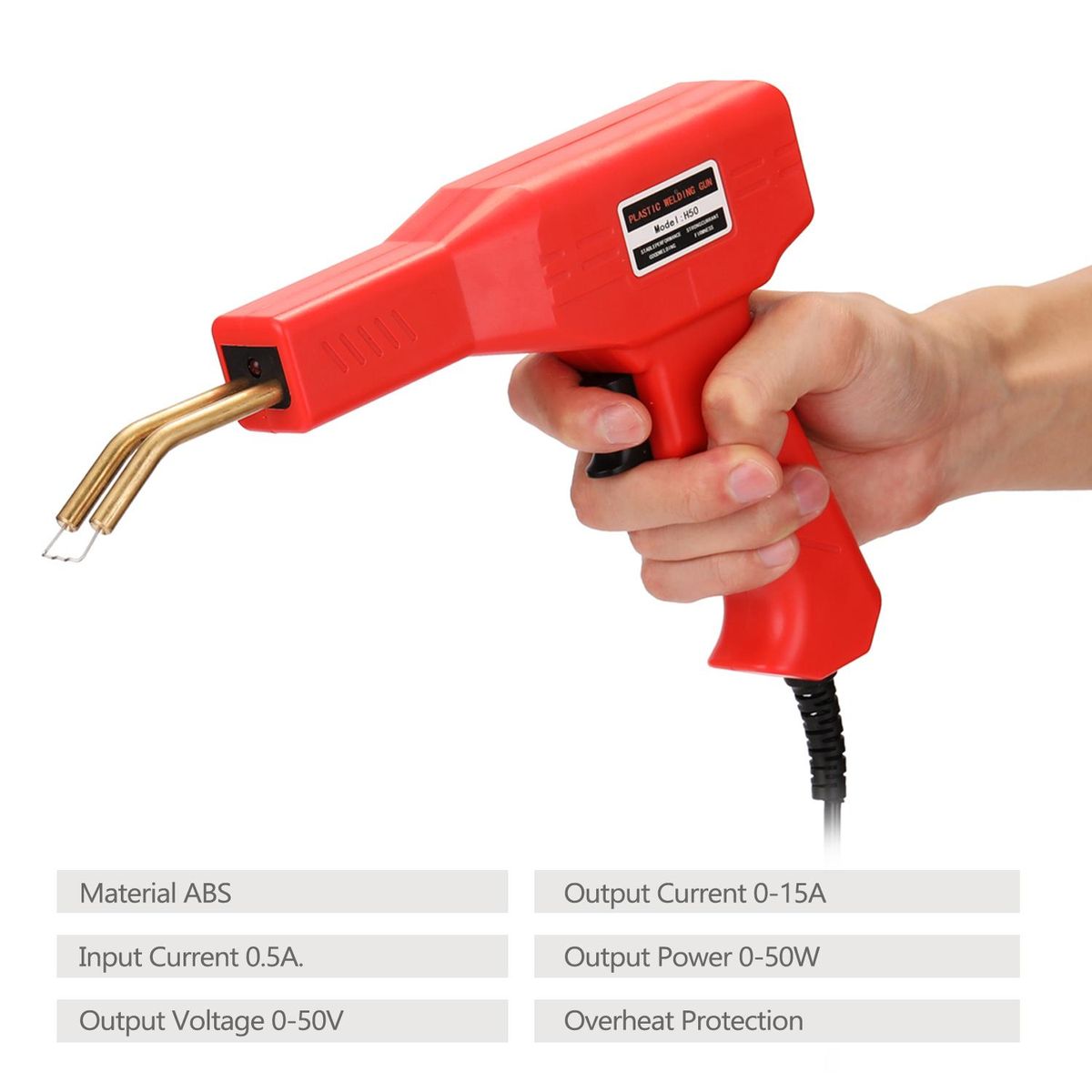 Handy Plastics Welders Garage Tools Hot Staplers Machine Staple PVC Repairing Machine Car Bumper Repairing Stapler Welding Tool