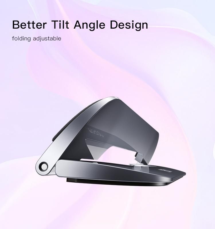 Yesoido Laptop Stand for Book Air Pro Adjustable Zinc Alloy Laptop Riser Foldable Portable Notebook