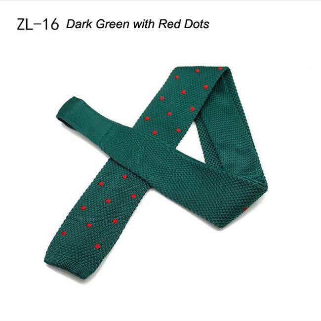 Knitting Tie High Quality Woven Knitted Necktie Navy Blue