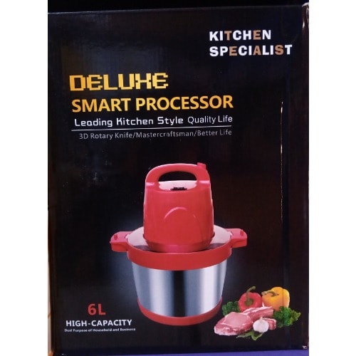 Smart Food Processor 2000W - Red