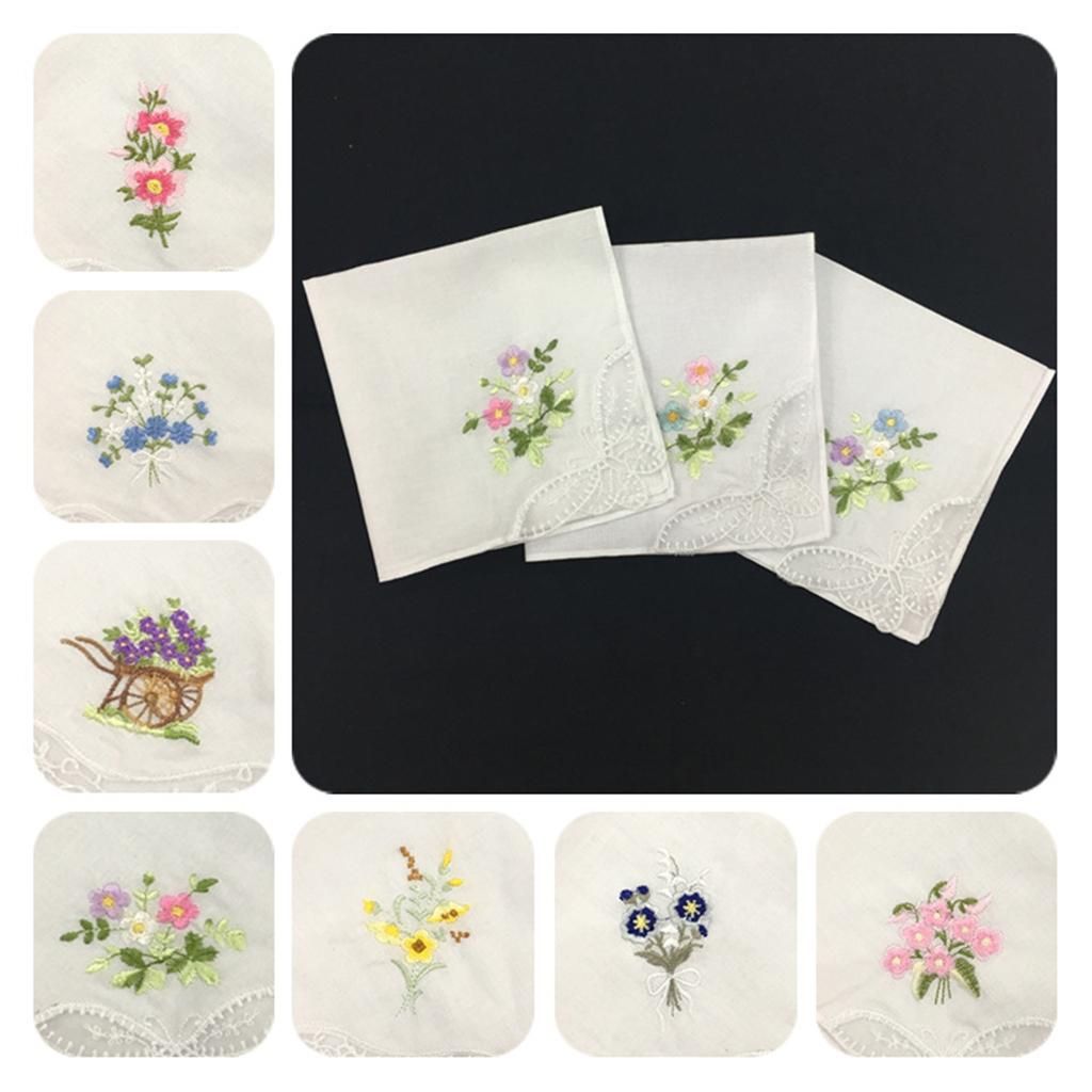 2x 12x   Ladies Embroidered With