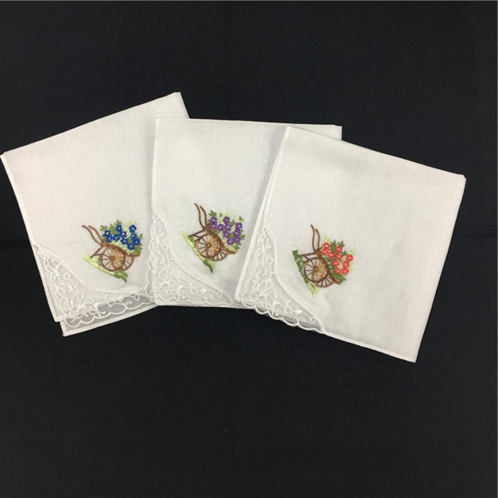 2x 12x   Ladies Embroidered With