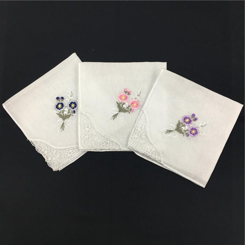 2x 12x   Ladies Embroidered With