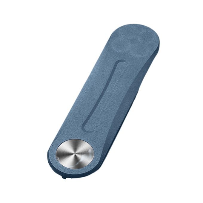 Foldable Laptop Side Phone Holder Side Phone Holder Magnetic Dark Blue