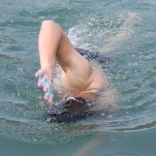 Finger Webbed Glovesfins Hand Web Flippers Training Swim