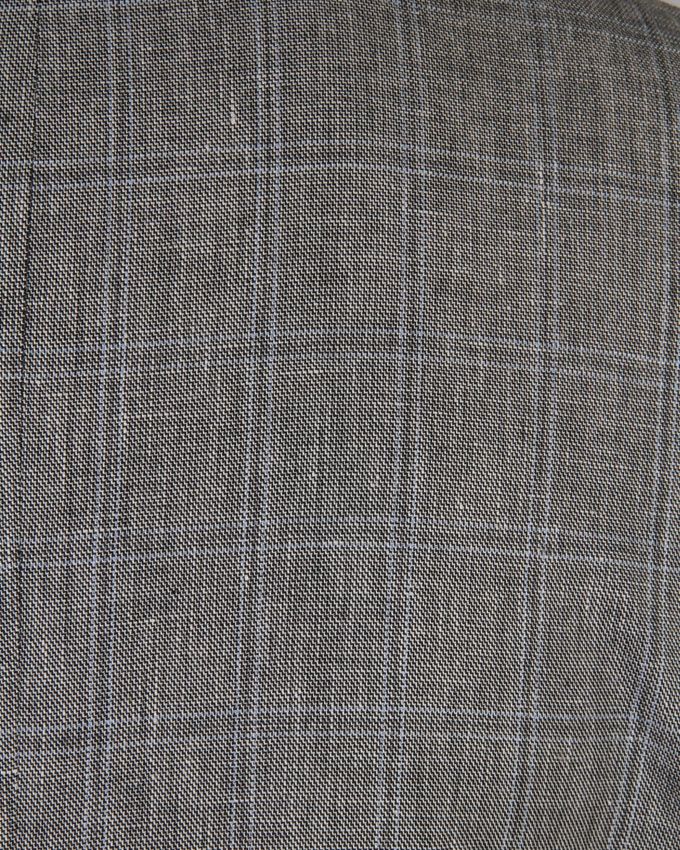 Men's Linen Blend Blazer - Grey