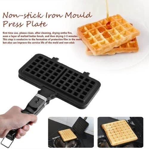 Square Double-sided Non-stick Waffle Maker Mold Pan