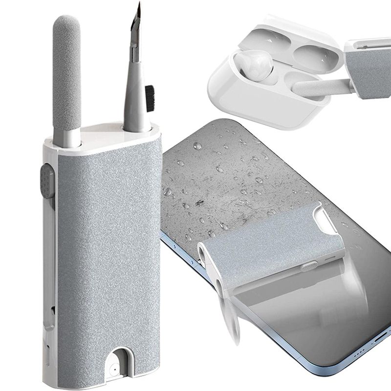 5 in 1 Earphone Cleaner Brush Kit Camera Phone Tablet Laptop TV Screen Cleaning Tools Headset Cleaning Pen