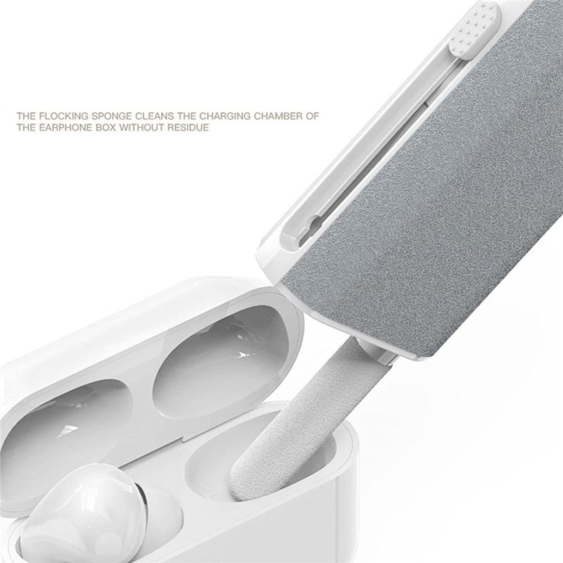 5 in 1 Earphone Cleaner Brush Kit Camera Phone Tablet Laptop TV Screen Cleaning Tools Headset Cleaning Pen
