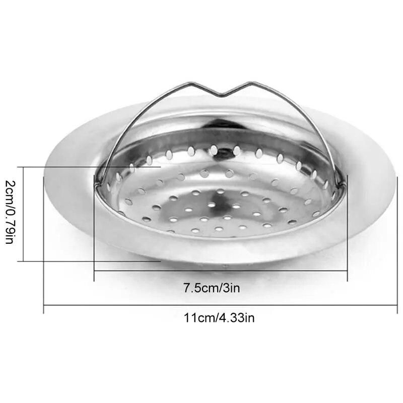 2pcs Drain Hair Catcher Stopper Laundry Bathtub Shower Drain Hole Filter Trap cocina Sink Strainer Bathroom Kitchen Accessories