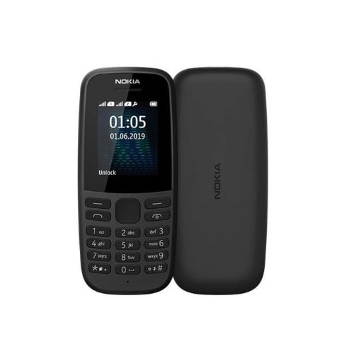 105 Dual Sim - Fm Radio - Torch - 800mah - Black