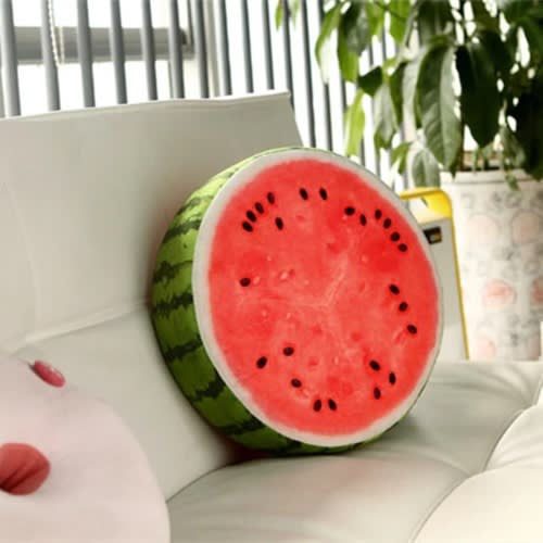Fruits Design Throw Pillow - Watermelon