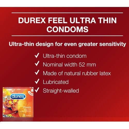 Feels  Condom - 12 Packs Of 3's