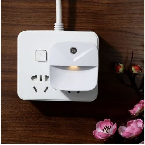 Mini Led Night Plug-in Wall Lighting Sensor Control