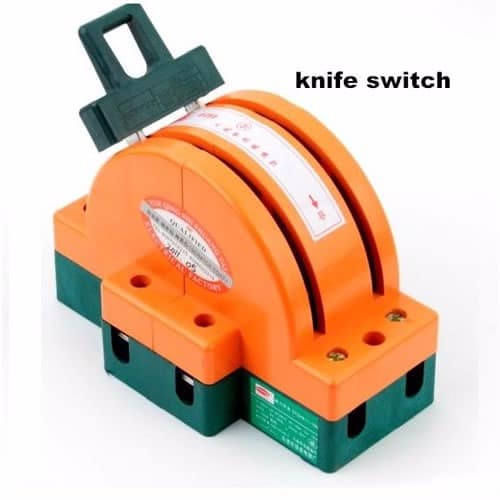 Knife Change Over Switch - 200A