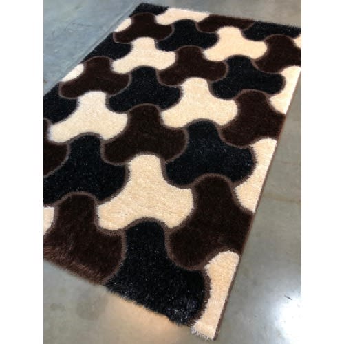 3 X 5ft - Multicolor Center Shaggy Rug