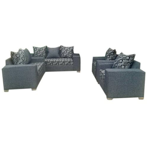 Universal 7 Seater Fabric Sofa - Grey
