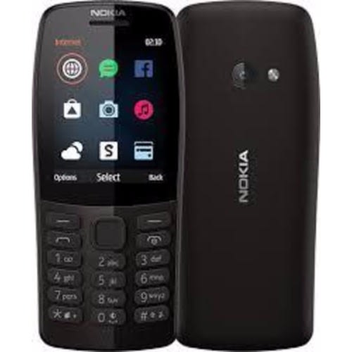 210- Dual Sim- 0.3MP Camera-Black