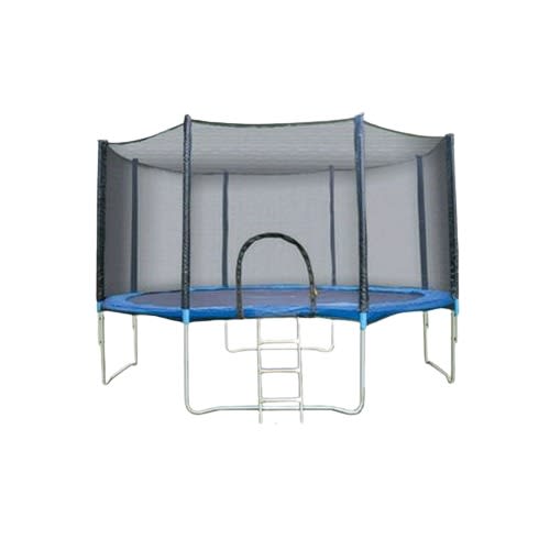 10feet Big Trampoline Rebounder With Combo Net & Ladder