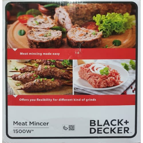Black & Decker Meat Grinder -Fm1500 -1500 Watt