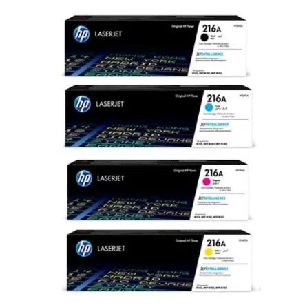 216a Original Laserjet Toner Cartidge Set - Cyan, Yellow, Magenta& Black Combo Pack