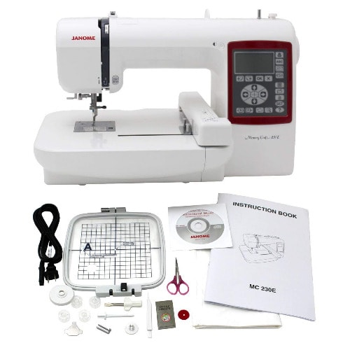 Embroidery Sewing Machine Janome Memory Craft 230e