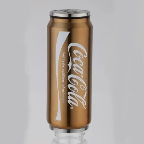 Coca Cola Inspired Double Wall Vacuum Flask With Insulated Thermos Stainless Steel - 300ml