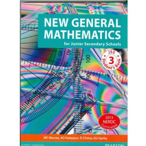 New General Mathematics - JSS 3