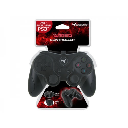 Subsonic Wired Controller For Ps3 & Pc