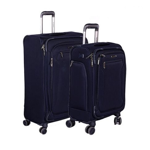 2 Piece Four Wheel Spinner Luggage Bag