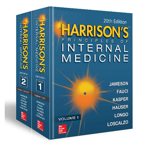 Harrison's Principles Of Internal Medicine  Twentieth Edition - vol.1 & Vol.2 - 20th Edition