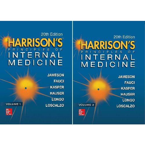 Harrison's Principles Of Internal Medicine  Twentieth Edition - vol.1 & Vol.2 - 20th Edition