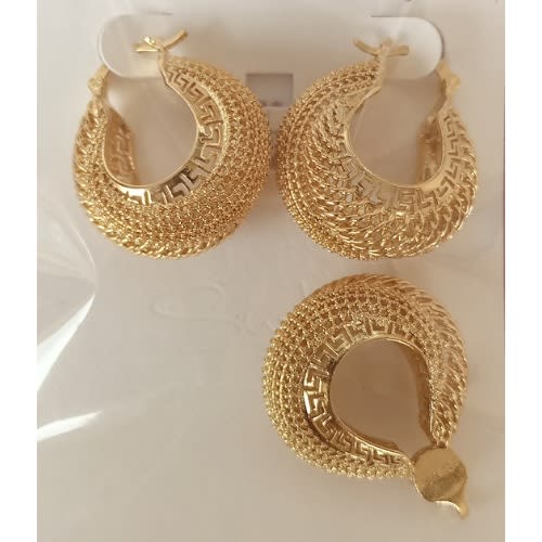 Ladies Earring And Pendant Set