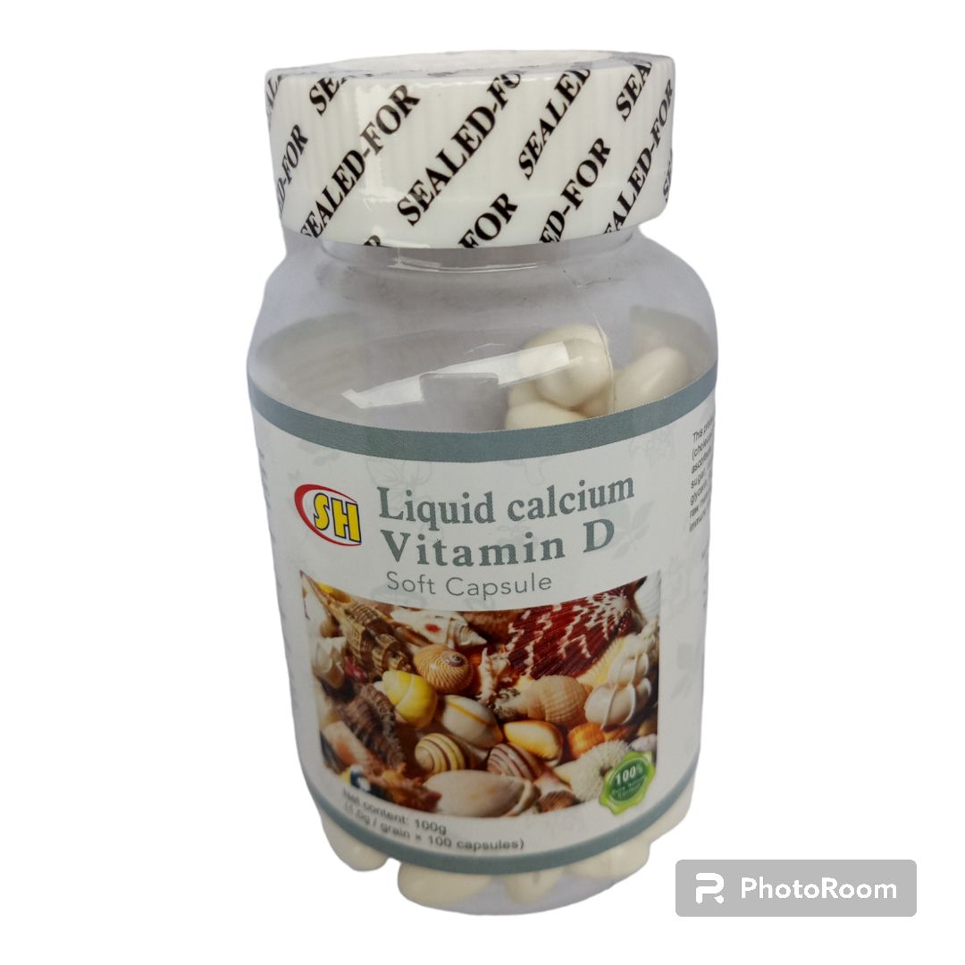 Liquid Calcium Vitamin D Soft Capsule