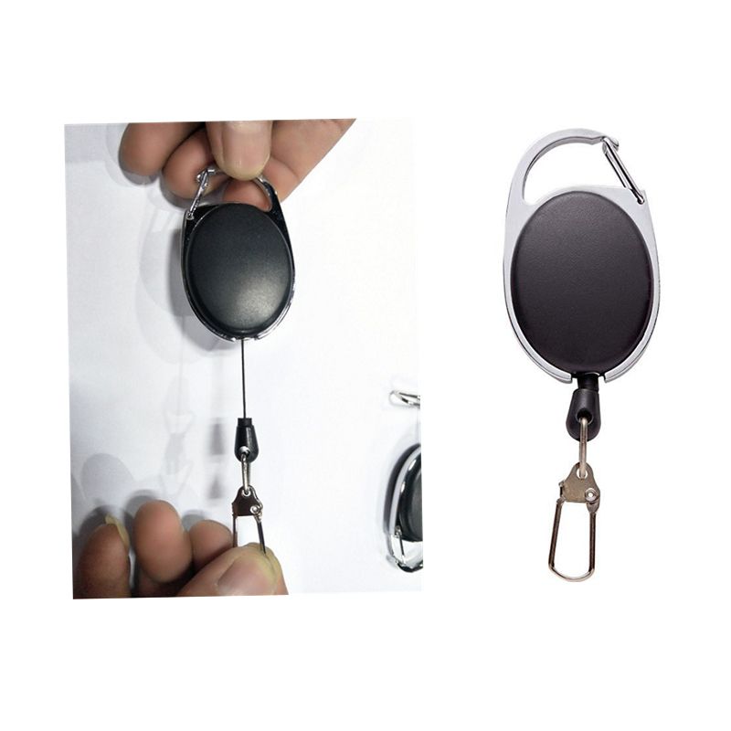 5pcs/set Retractable Keychain Multifunctional Key
