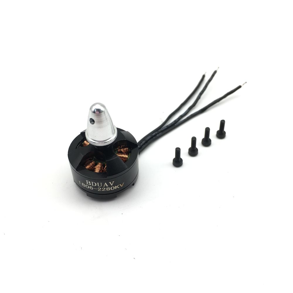 1pcs 1806 2280KV Clockwise CW CCW Brushless Motor Mini Multi-rotor Motor For 250 Across FPV 260 RC Aircraft