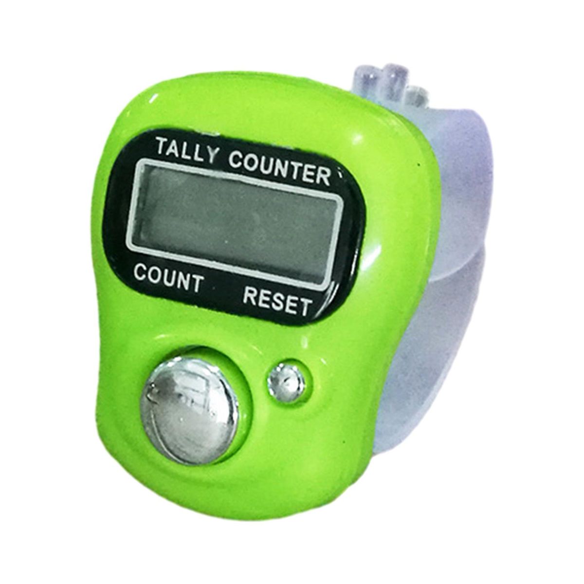 Quick Response Tally Counter Compact Led Finger Ring Counter Quick Green