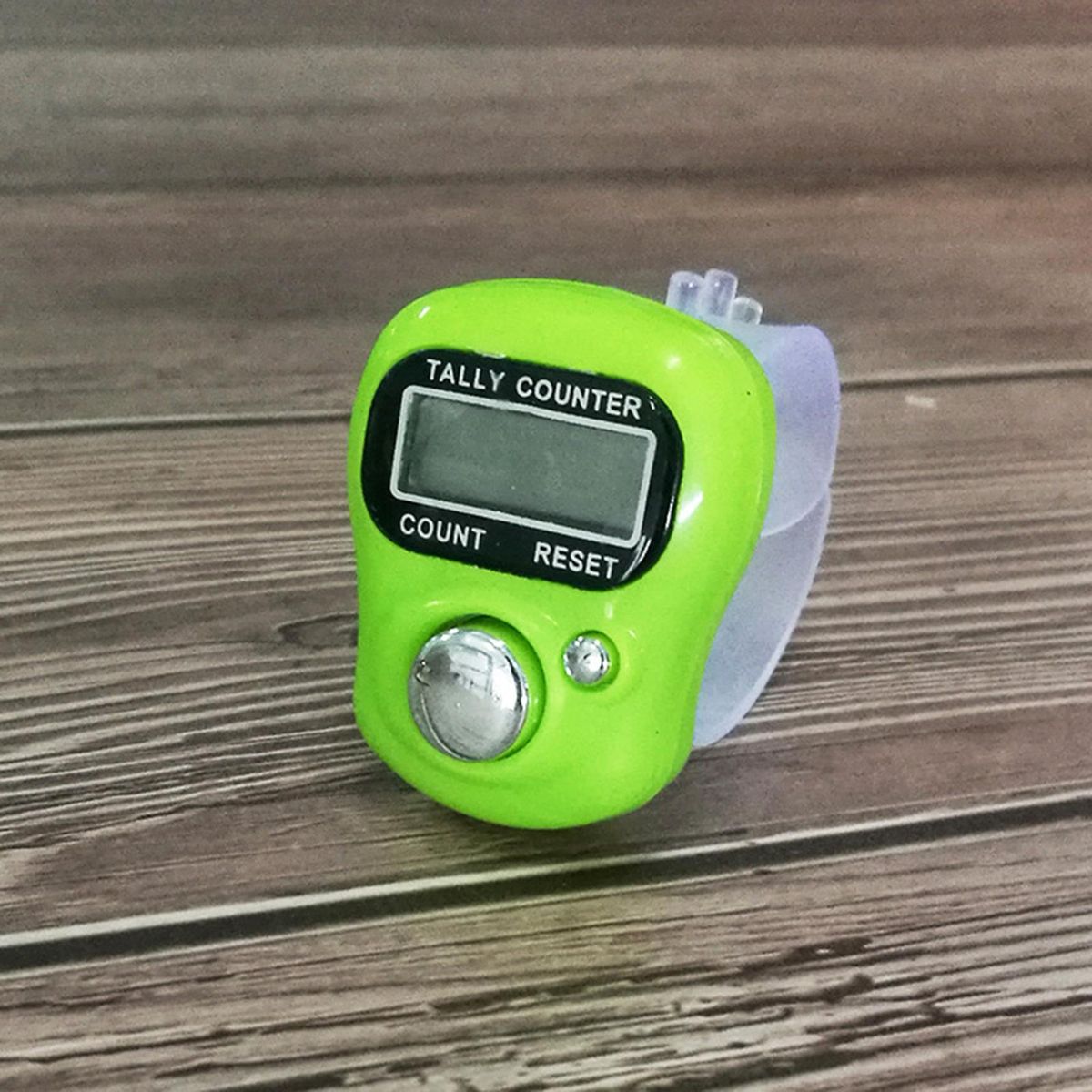 Quick Response Tally Counter Compact Led Finger Ring Counter Quick Green