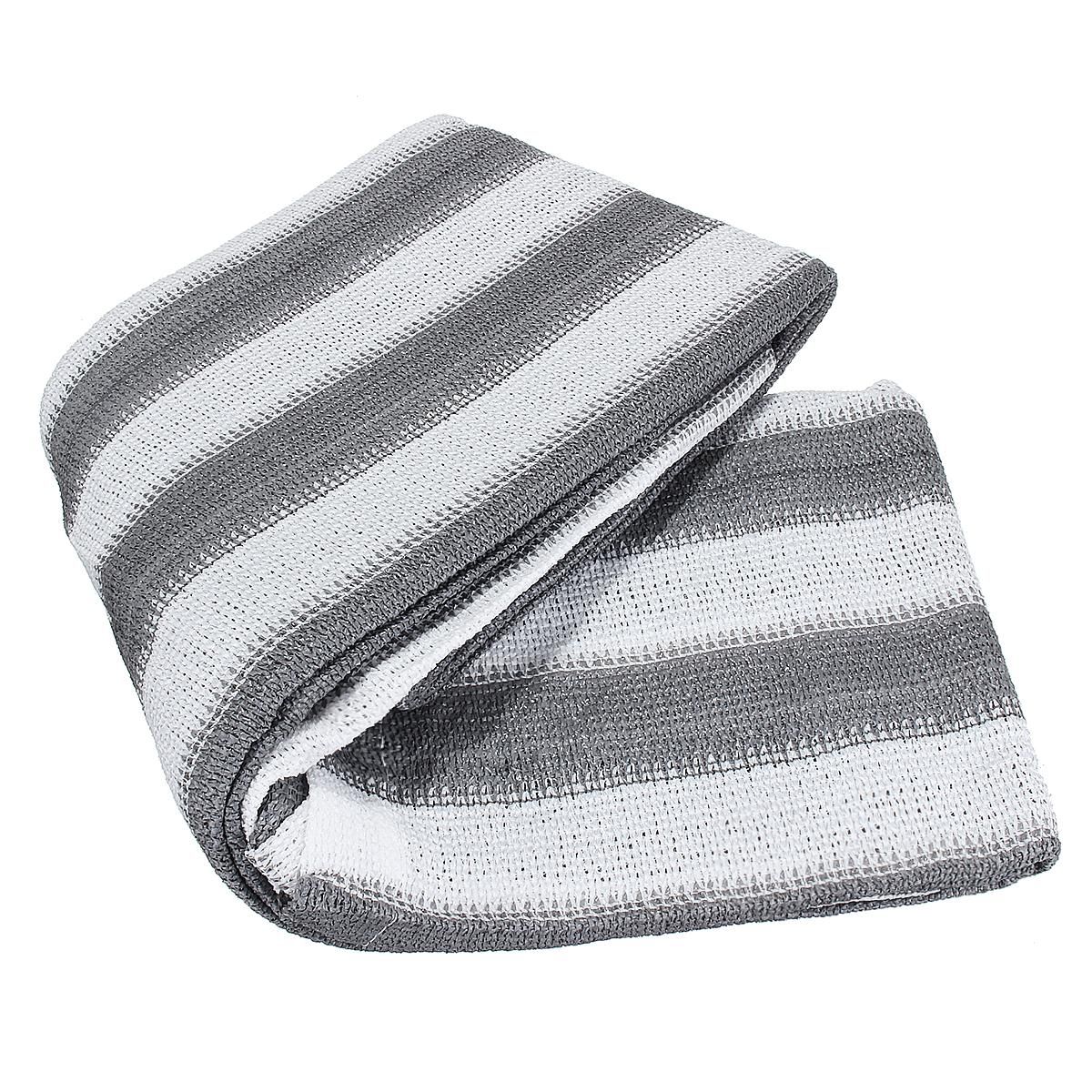 Sunshade Net Grey Strip Balcony Privacy Screen Cover Fence Mesh Sun Shade UV-Proof Garden Windscreen