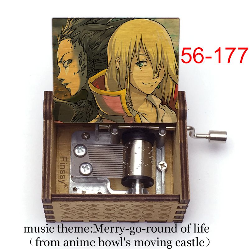 Newest Design Anime Howls Moving Castle Music Theme Merry Go Round Of Life Howl-Olive Brown