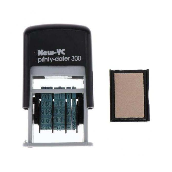 2xSelf-Inking Date Stamp Business Stationary Stamp H-4mm For Shipping